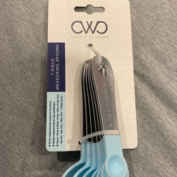 CWC Measing spoons 7 Pc. Set NEW! - Picture 2 of 3